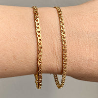 1946 Virola link bracelet in 18k gold - 7.5 inch length