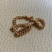 1917 Curb link bracelet in 18k yellow gold - 6.7 inch length