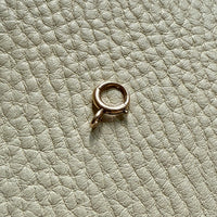 Antique Victorian era 10k gold clasp connector with bail - Excellent for your charms/pendants