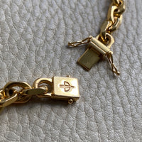WEIGHTY!! 18k Gold Chunky Biker Chain Necklace - By Classic Italian Maker Balestra - 20 inch length