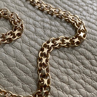 1962 Slender x-link bracelet in 18k gold - Vintage from Stockholm, Sweden - 7.5 inch length