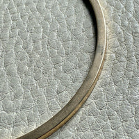 Vintage Danish 14k Solid Gold Bangle 20.1 grams - 8 inch interior circumference