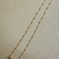 18k Yellow Gold Spectrolite Pendant Necklace by Lapponia – 17.25 Inch Length