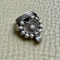 Dutch Antique 19th Century Chatelaine Fob in Silver – 1.4 inch