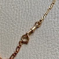 Swedish Vintage Watch Chain - bracelet or necklace extender in 18k gold - 9.25 inch length