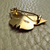 1952 Gilt Silver Ultramarine Blue Guilloché Enamel Butterfly Brooch by Tillander - 1.3 inch width