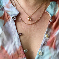 18k gold vintage charm or pendant - Royal Crown