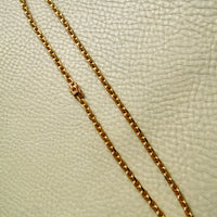 1985 Chunky 4.7mm Vintage Swedish 18k Gold 51g Biker Chain Necklace – 19.5" Length