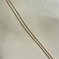 Danish Vintage 14k Gold Curb Link Chain Necklace - Excellent long length 23.75 inch length