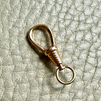 18k Gold Vintage Restored Dog Clip - Excellent for your Pendants/Charms
