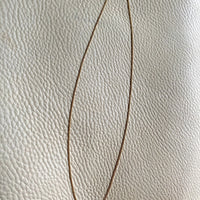 Italian vintage 18k gold curb link necklace by Balestra - 21 inch length