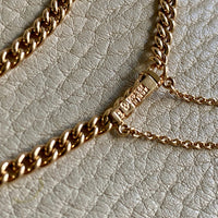 1917 Curb link bracelet in 18k yellow gold - 6.7 inch length