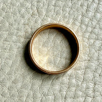 Wide Heavy 6 gram 18k Gold Band - Size 9.75