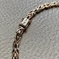 Rare and Exceptional! 14k Danish Gold link necklace - 18.5 inch length