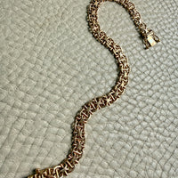 1964 Star link with bars - Bracelet in 18k gold - 7.5 inch length