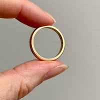 Made in 1945 - 18k Gold band ring - size 9.5