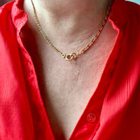 Swedish Vintage Watch Chain - bracelet or necklace extender in 18k gold - 9.25 inch length