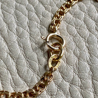 20.5 Inch longer length! Vintage Swedish Double-link necklace - Solid 18k gold