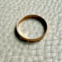Minimalist 18k Gold Wedding Band by BÖS - Size 9