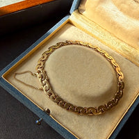 Exquisite 1940 Swedish Vintage Virola Link Bracelet 18k Gold – 7.5 Inch Length