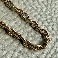 Mariner Link 18k Gold Watch Chain Necklace - 15.5 inch length
