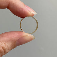 Dolores Vintage Engraved 14k Gold Band Ring Circa 1900-1950 - Size 5.25