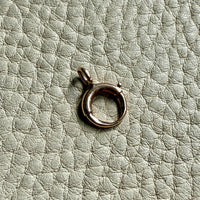 Antique Victorian era 10k gold clasp connector with bail - Excellent for your charms/pendants