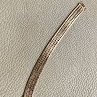 Phenomenal Danish link bracelet in 14k solid gold - by Jørn Arne Backhausen - 6.75 inch length
