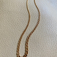 Vintage Double-link necklace - Solid 18k gold - Göteborg, Sweden - 17.7 inch length