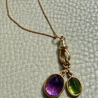 Vintage Italian UnoAErre 18k gold 1mm curb link necklace - 16.8 inch length