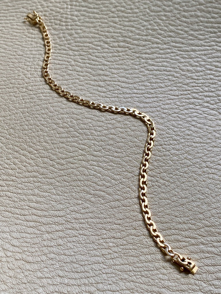 1946 Virola link bracelet in 18k gold - 7.5 inch length