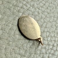 18k gold vintage charm or pendant - Swedish Police Shield