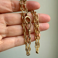 Mariner Link 18k Gold Watch Chain Necklace - 15.5 inch length