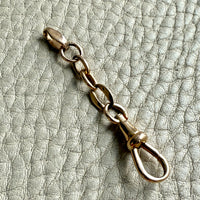 1950s era 18k Gold Vintage Pendant with Dog Clip - Excellent for your Charms