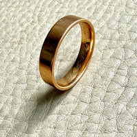 Wide Heavy 6 gram 18k Gold Band - Size 9.75