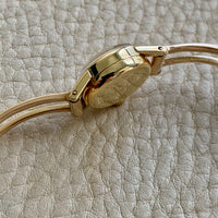 Vintage Ladies Gubelin Watch in 18k gold with bracelet band by Rey Urban 1960 - 6.25 inch interior