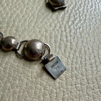1960 Silver Bubble Link Bracelet by Pinco Forening - 7.3 inch length