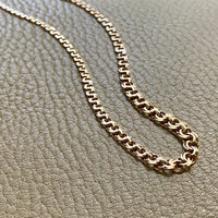 Vintage Double-link necklace - Solid 18k gold - Göteborg, Sweden - 17.7 inch length