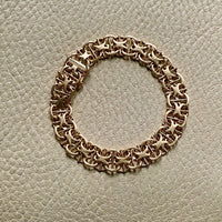1963 Star link variation 18k gold bracelet - Vintage Swedish - 7.5 inch length