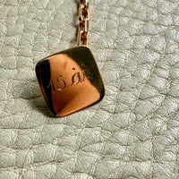 Swedish Vintage Watch Chain - Bracelet or Necklace extender in 18k gold - 7.6 inch adjustable length