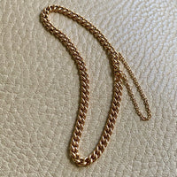 1917 Curb link bracelet in 18k yellow gold - 6.7 inch length