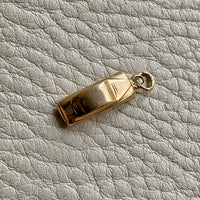 18k Gold Vintage Midcentury era Charm or Pendant - Articulated car