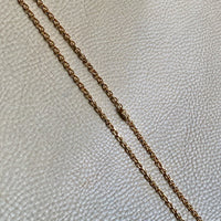 Excellent! Biker Link Chain in 14k Gold - Danish Vintage by Jannik Lilleriis Andersen - 20 inch length