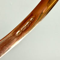 1962 Vintage Finnish 14k Gold Hinged Bangle Bracelet – 7 Inch Interior Circumference