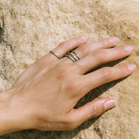 18k White Gold Vintage Wedding Band with Etched continuous Blossom Pattern- Zurich Band - size 5.75