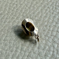 14k Gold Vintage Top Hat charm or pendant