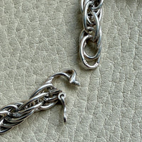 1976 Birmingham Sterling Silver Spiral Link Necklace - 19.75 inch length