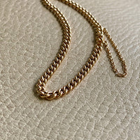 1917 Curb link bracelet in 18k yellow gold - 6.7 inch length