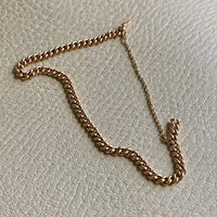 1917 Curb link bracelet in 18k yellow gold - 6.7 inch length