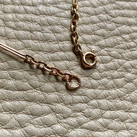 1971 Trombone link necklace in 18k gold - 24.5 inch length - Swedish vintage